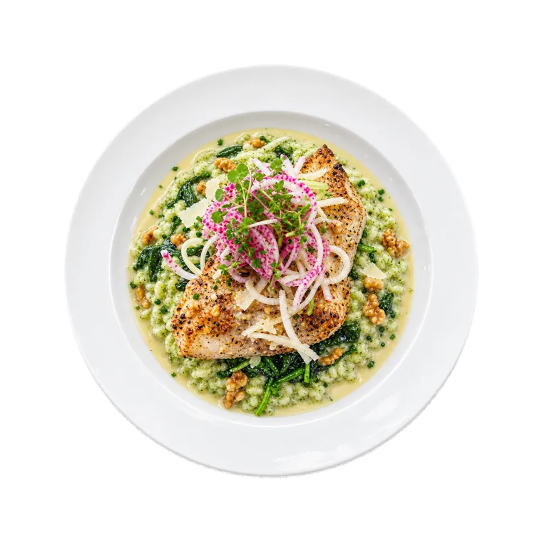 Walnut Crusted Chilean Sea Bass